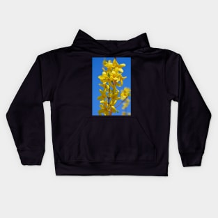 Forsythia Lynwood Flowers Kids Hoodie